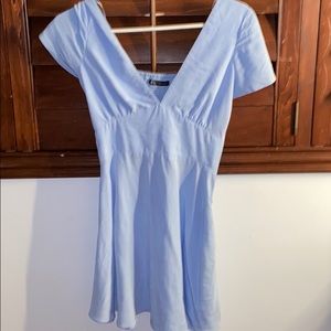 Zara blue dress (PRICE NEGOTIABLE)